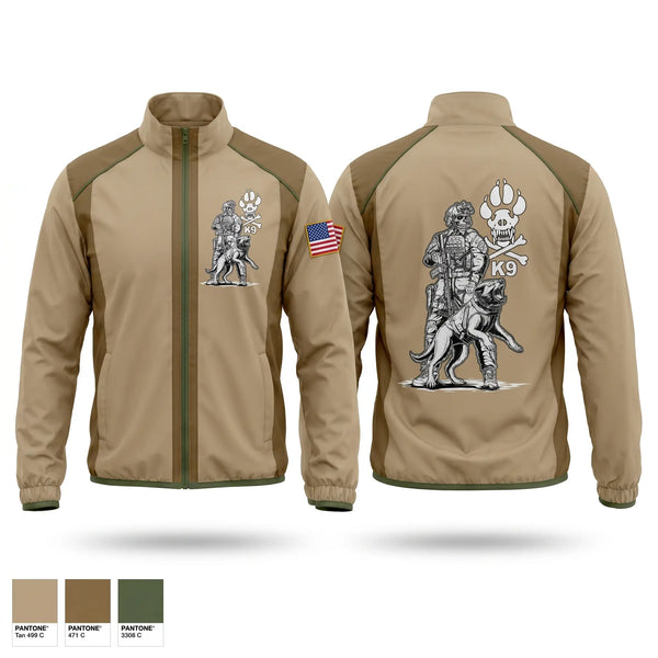 Windbreaker, 39 SFS K9, Air Force, Teamtime, Team time, sublimation, custom sports apparel, team uniforms, spirit wear, spiritwear, sports uniforms, custom shirts, team store, custom team store, fundraiser sports, apparel fundraiser