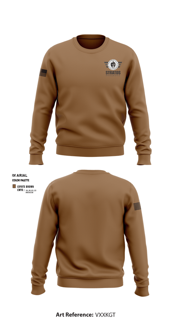 Crew Neck Sweatshirt, Stratos Intelligence, , Teamtime, Team time, sublimation, custom sports apparel, team uniforms, spirit wear, spiritwear, sports uniforms, custom shirts, team store, custom team store, fundraiser sports, apparel fundraiser
