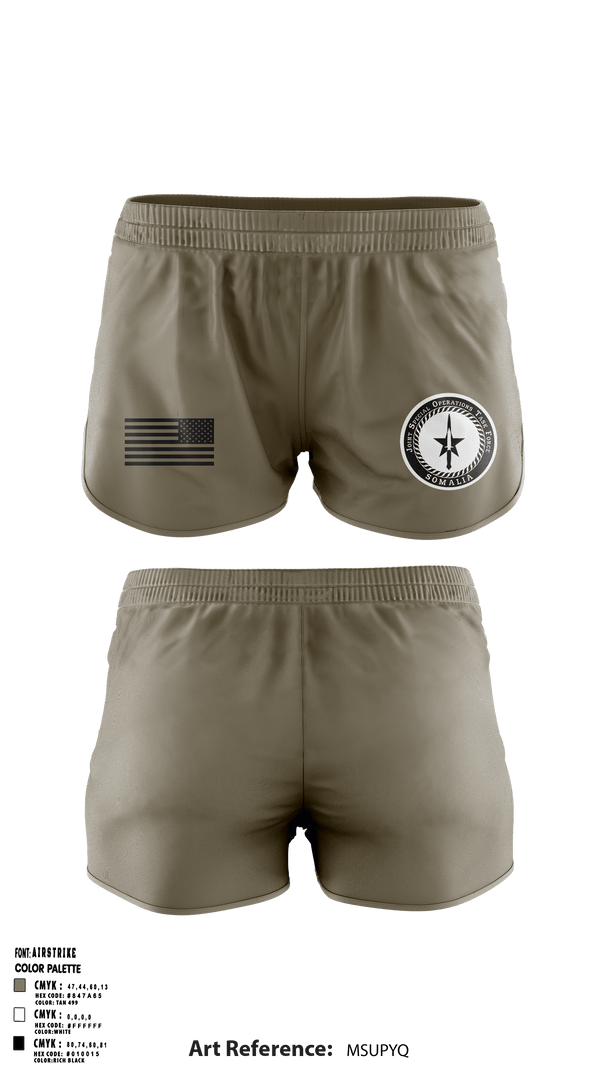 Ranger Panties, 3rd SFG (A), Army, Teamtime, Team time, sublimation, custom sports apparel, team uniforms, spirit wear, spiritwear, sports uniforms, custom shirts, team store, custom team store, fundraiser sports, apparel fundraiser