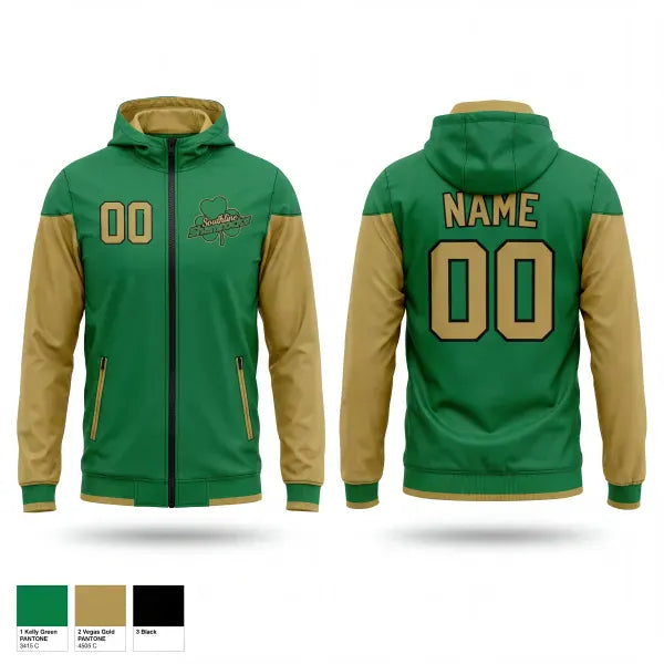 Windbreaker, 11U Southline Shamrocks, Baseball, Teamtime, Team time, sublimation, custom sports apparel, team uniforms, spirit wear, spiritwear, sports uniforms, custom shirts, team store, custom team store, fundraiser sports, apparel fundraiser