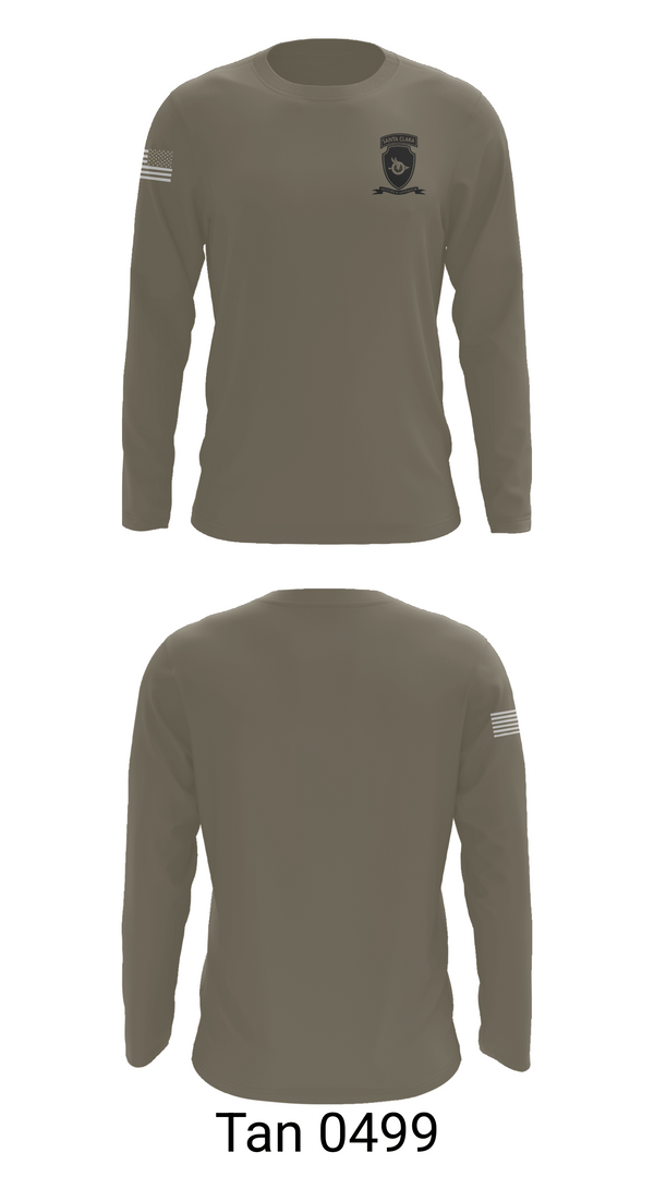 Long Sleeve Performance Shirt, Santa Clara Police Department, Police, Teamtime, Team time, sublimation, custom sports apparel, team uniforms, spirit wear, spiritwear, sports uniforms, custom shirts, team store, custom team store, fundraiser sports, apparel fundraiser