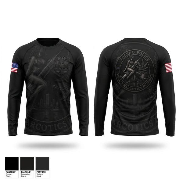 Long Sleeve Performance Shirt, Vice Narcotics, Police, Teamtime, Team time, sublimation, custom sports apparel, team uniforms, spirit wear, spiritwear, sports uniforms, custom shirts, team store, custom team store, fundraiser sports, apparel fundraiser