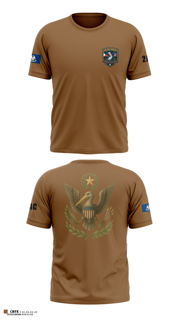 Short Sleeve Performance Shirt, 2nd Area Command (LASG), , Teamtime, Team time, sublimation, custom sports apparel, team uniforms, spirit wear, spiritwear, sports uniforms, custom shirts, team store, custom team store, fundraiser sports, apparel fundraiser