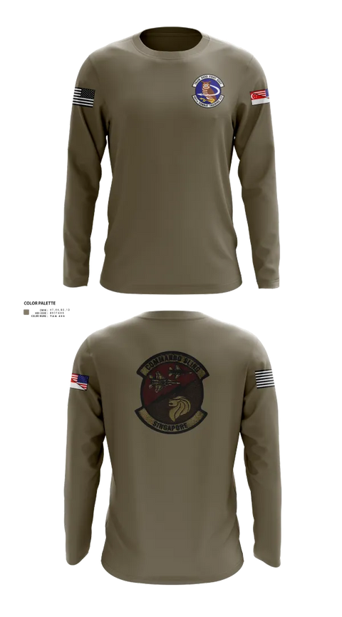 Long Sleeve Performance Shirt, 497 COMBAT TRAINING FLIGHT, Air Force, Teamtime, Team time, sublimation, custom sports apparel, team uniforms, spirit wear, spiritwear, sports uniforms, custom shirts, team store, custom team store, fundraiser sports, apparel fundraiser