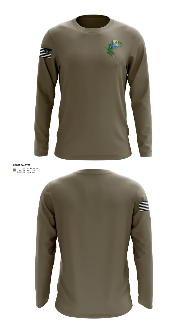 Long Sleeve Performance Shirt, 490th CBRN BN, , Teamtime, Team time, sublimation, custom sports apparel, team uniforms, spirit wear, spiritwear, sports uniforms, custom shirts, team store, custom team store, fundraiser sports, apparel fundraiser