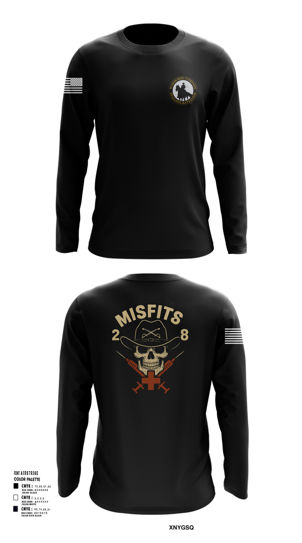 Long Sleeve Performance Shirt, 2-8 Cav, HHC, Medic Platoon, , Teamtime, Team time, sublimation, custom sports apparel, team uniforms, spirit wear, spiritwear, sports uniforms, custom shirts, team store, custom team store, fundraiser sports, apparel fundraiser