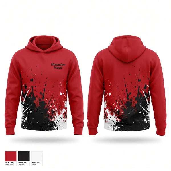 Hoodie, Hoosier Heat, Softball, Teamtime, Team time, sublimation, custom sports apparel, team uniforms, spirit wear, spiritwear, sports uniforms, custom shirts, team store, custom team store, fundraiser sports, apparel fundraiser