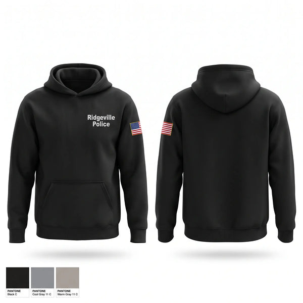 Hoodie, Ridgeville Police, Police, Teamtime, Team time, sublimation, custom sports apparel, team uniforms, spirit wear, spiritwear, sports uniforms, custom shirts, team store, custom team store, fundraiser sports, apparel fundraiser