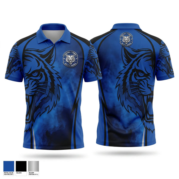 Short Sleeve Performance Polo, Royal Tiger Elite MMA, , Teamtime, Team time, sublimation, custom sports apparel, team uniforms, spirit wear, spiritwear, sports uniforms, custom shirts, team store, custom team store, fundraiser sports, apparel fundraiser
