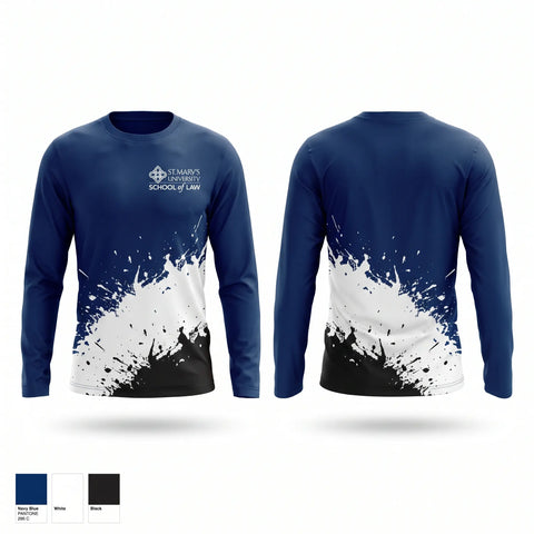 Long Sleeve Performance Shirt, St. Mary’s University School of Law, EMS/EMT, Teamtime, Team time, sublimation, custom sports apparel, team uniforms, spirit wear, spiritwear, sports uniforms, custom shirts, team store, custom team store, fundraiser sports, apparel fundraiser