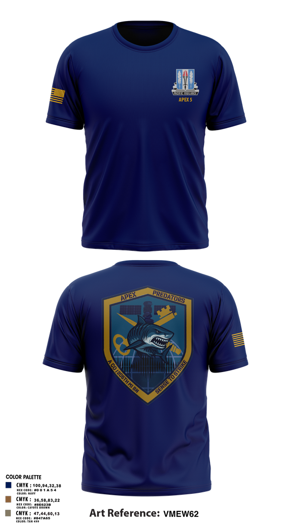 Short Sleeve Performance Shirt, Alpha Company, 205th MI BN, Army, Teamtime, Team time, sublimation, custom sports apparel, team uniforms, spirit wear, spiritwear, sports uniforms, custom shirts, team store, custom team store, fundraiser sports, apparel fundraiser