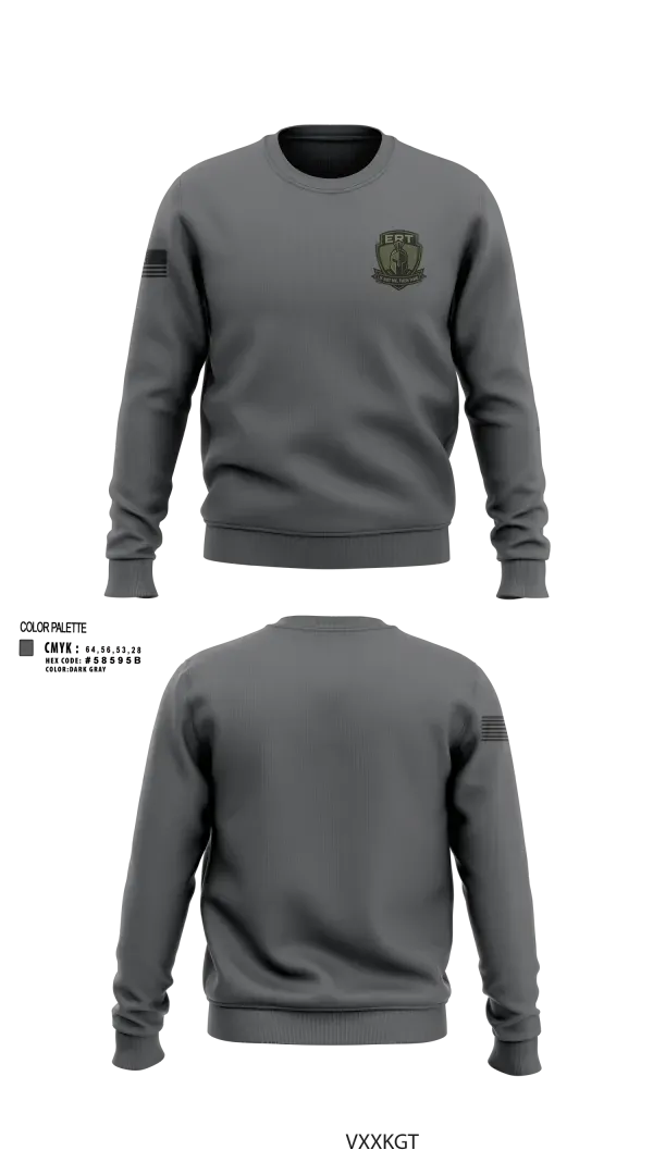Crew Neck Sweatshirt, Sheboygan PD ERT, Police, Teamtime, Team time, sublimation, custom sports apparel, team uniforms, spirit wear, spiritwear, sports uniforms, custom shirts, team store, custom team store, fundraiser sports, apparel fundraiser