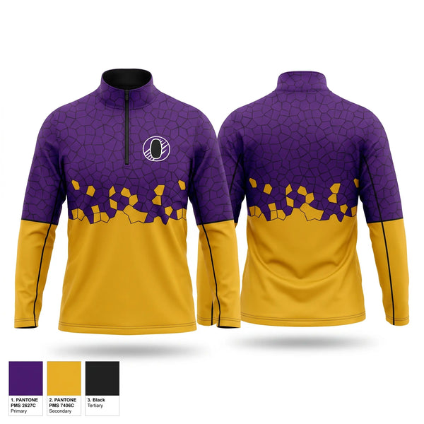 Quarter Zip Jacket, Onsted MS XC, Cross Country, Teamtime, Team time, sublimation, custom sports apparel, team uniforms, spirit wear, spiritwear, sports uniforms, custom shirts, team store, custom team store, fundraiser sports, apparel fundraiser