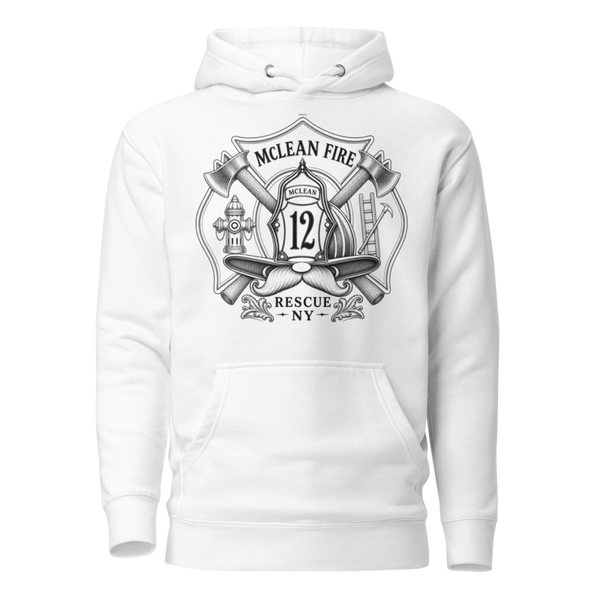 Unisex Hoodie - 1 - White