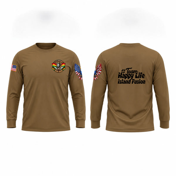 Long Sleeve Performance Shirt, Culinary specialist, Navy, Teamtime, Team time, sublimation, custom sports apparel, team uniforms, spirit wear, spiritwear, sports uniforms, custom shirts, team store, custom team store, fundraiser sports, apparel fundraiser
