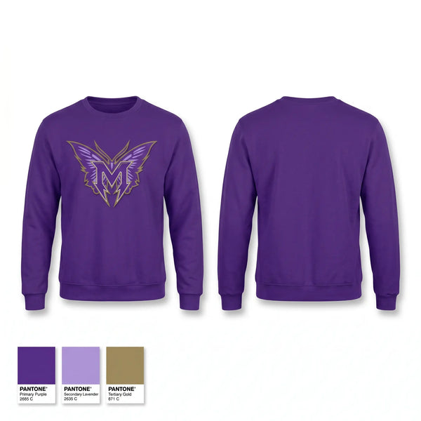 Crew Neck Sweatshirt, SoCal Monarchs, Softball, Teamtime, Team time, sublimation, custom sports apparel, team uniforms, spirit wear, spiritwear, sports uniforms, custom shirts, team store, custom team store, fundraiser sports, apparel fundraiser