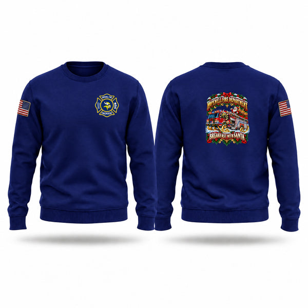 Crew Neck Sweatshirt, Hopewell Township Volunteer, Fire Department, Teamtime, Team time, sublimation, custom sports apparel, team uniforms, spirit wear, spiritwear, sports uniforms, custom shirts, team store, custom team store, fundraiser sports, apparel fundraiser