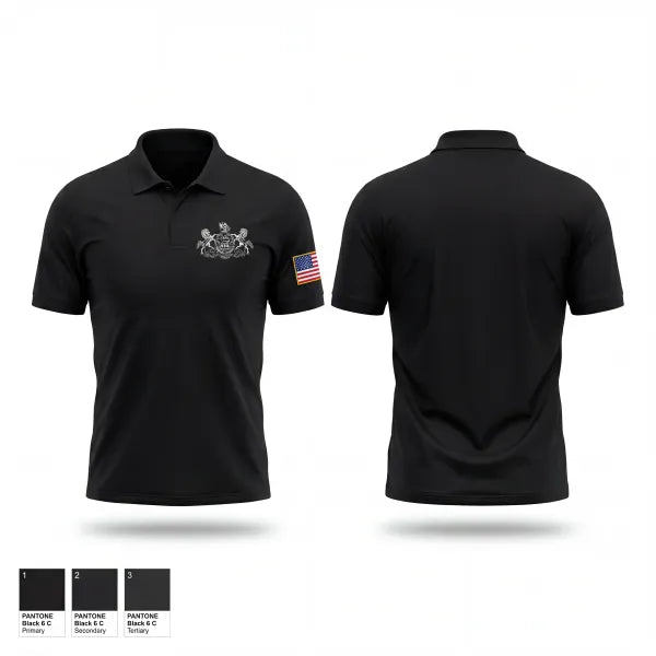 Short Sleeve Performance Polo, Sci Waymart, Police, Teamtime, Team time, sublimation, custom sports apparel, team uniforms, spirit wear, spiritwear, sports uniforms, custom shirts, team store, custom team store, fundraiser sports, apparel fundraiser