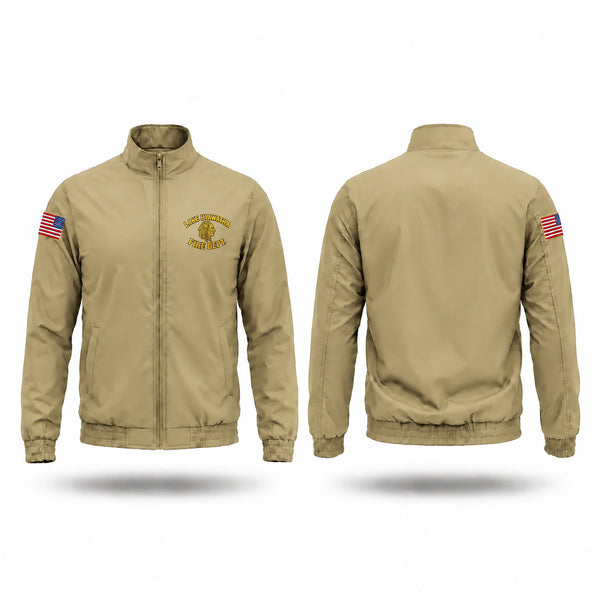 Windbreaker, Lake Hiawatha fire department, Fire Department, Teamtime, Team time, sublimation, custom sports apparel, team uniforms, spirit wear, spiritwear, sports uniforms, custom shirts, team store, custom team store, fundraiser sports, apparel fundraiser