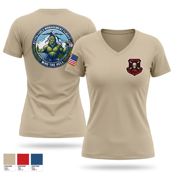 Womens Short Sleeve Vneck Shirt, POL, Air Force, Teamtime, Team time, sublimation, custom sports apparel, team uniforms, spirit wear, spiritwear, sports uniforms, custom shirts, team store, custom team store, fundraiser sports, apparel fundraiser