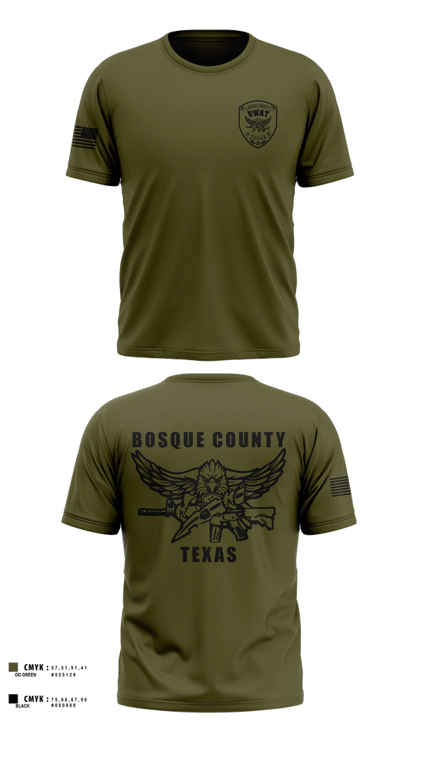 Old School Cotton Shirt, BOSQUE REGIONAL SWAT TEAM, Police, Teamtime, Team time, sublimation, custom sports apparel, team uniforms, spirit wear, spiritwear, sports uniforms, custom shirts, team store, custom team store, fundraiser sports, apparel fundraiser