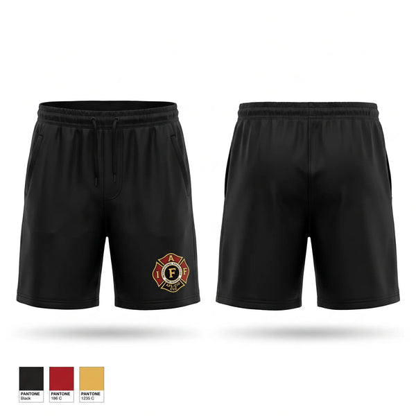 Athletic Shorts With Pockets, Okmulgee Firefighters, Fire Department, Teamtime, Team time, sublimation, custom sports apparel, team uniforms, spirit wear, spiritwear, sports uniforms, custom shirts, team store, custom team store, fundraiser sports, apparel fundraiser