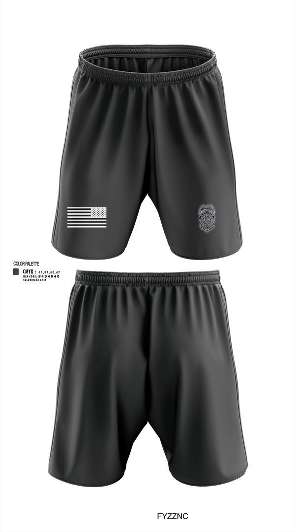 Athletic Shorts With Pockets, Reston Midnights B Squad, Police, Teamtime, Team time, sublimation, custom sports apparel, team uniforms, spirit wear, spiritwear, sports uniforms, custom shirts, team store, custom team store, fundraiser sports, apparel fundraiser