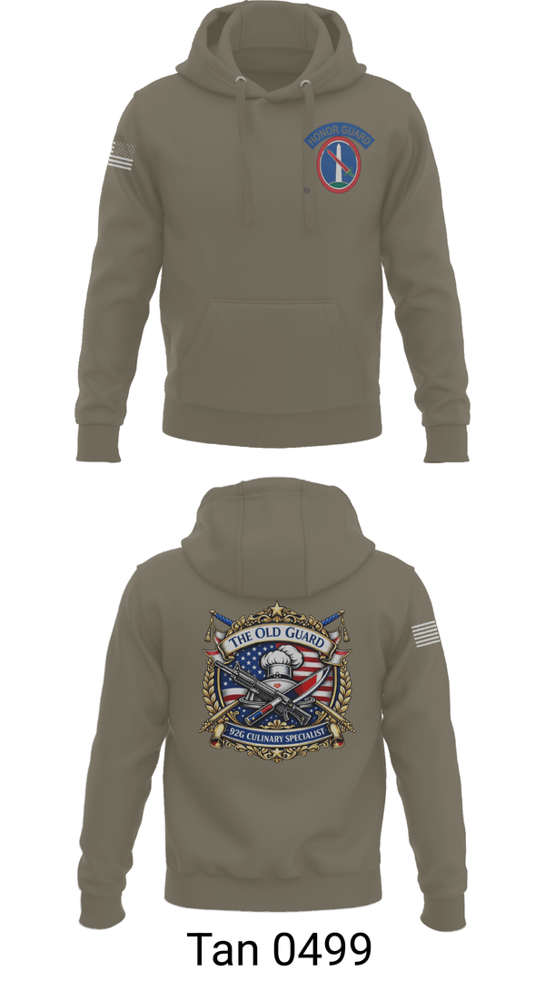 Hoodie, 529th 4-3 Battalion The Old Guard, Army, Teamtime, Team time, sublimation, custom sports apparel, team uniforms, spirit wear, spiritwear, sports uniforms, custom shirts, team store, custom team store, fundraiser sports, apparel fundraiser