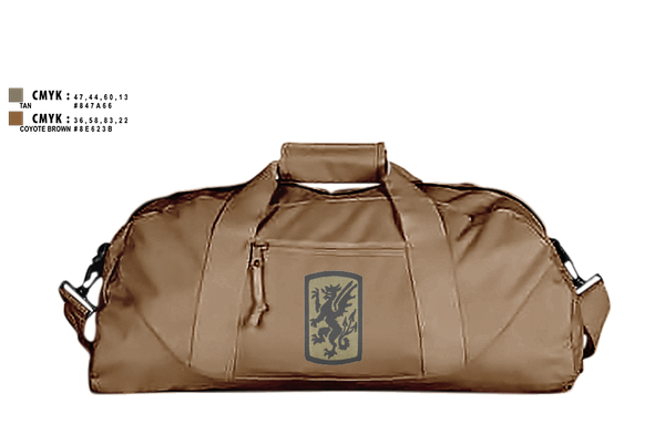 Duffle Bag, 411Th CBRN, Army, Teamtime, Team time, sublimation, custom sports apparel, team uniforms, spirit wear, spiritwear, sports uniforms, custom shirts, team store, custom team store, fundraiser sports, apparel fundraiser