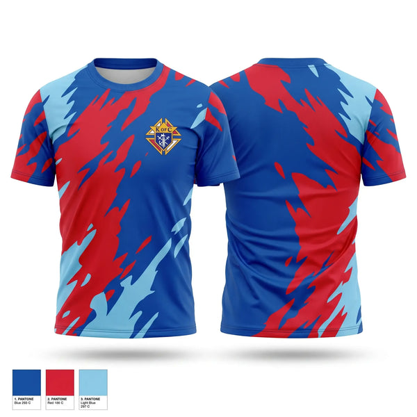 Short Sleeve Performance Shirt, Knights of Columbus, , Teamtime, Team time, sublimation, custom sports apparel, team uniforms, spirit wear, spiritwear, sports uniforms, custom shirts, team store, custom team store, fundraiser sports, apparel fundraiser