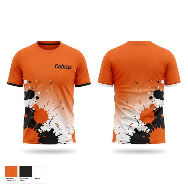 Short Sleeve Performance Shirt, Cobras, Baseball, Teamtime, Team time, sublimation, custom sports apparel, team uniforms, spirit wear, spiritwear, sports uniforms, custom shirts, team store, custom team store, fundraiser sports, apparel fundraiser
