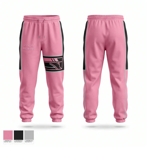 Sweatpants, Reign Makers, Women's Basketball, Teamtime, Team time, sublimation, custom sports apparel, team uniforms, spirit wear, spiritwear, sports uniforms, custom shirts, team store, custom team store, fundraiser sports, apparel fundraiser