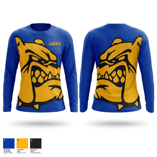Long Sleeve Performance Shirt, Jarvis Christian Softball, Softball, Teamtime, Team time, sublimation, custom sports apparel, team uniforms, spirit wear, spiritwear, sports uniforms, custom shirts, team store, custom team store, fundraiser sports, apparel fundraiser