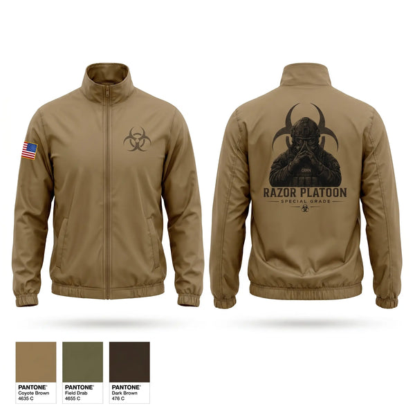 Windbreaker, 138th Chem Co, Army, Teamtime, Team time, sublimation, custom sports apparel, team uniforms, spirit wear, spiritwear, sports uniforms, custom shirts, team store, custom team store, fundraiser sports, apparel fundraiser