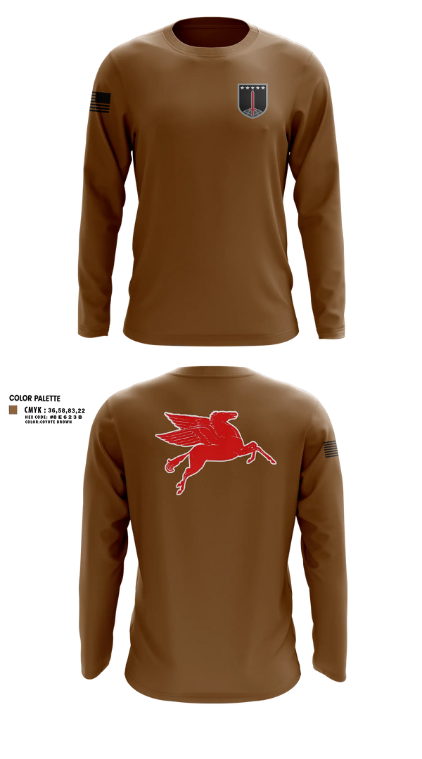 Long Sleeve Performance Shirt, Multi-Domain Command Europe, Army, Teamtime, Team time, sublimation, custom sports apparel, team uniforms, spirit wear, spiritwear, sports uniforms, custom shirts, team store, custom team store, fundraiser sports, apparel fundraiser