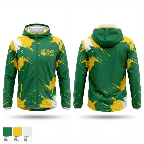 Windbreaker, Northland Vikings, Track & Field, Teamtime, Team time, sublimation, custom sports apparel, team uniforms, spirit wear, spiritwear, sports uniforms, custom shirts, team store, custom team store, fundraiser sports, apparel fundraiser