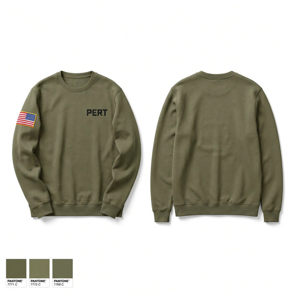 Crew Neck Sweatshirt, PERT, Marines, Teamtime, Team time, sublimation, custom sports apparel, team uniforms, spirit wear, spiritwear, sports uniforms, custom shirts, team store, custom team store, fundraiser sports, apparel fundraiser