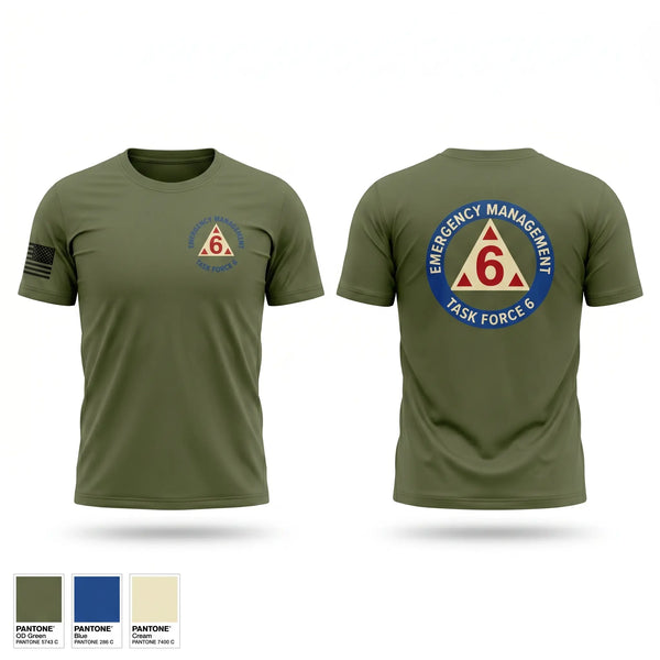 Short Sleeve Performance Shirt, EMA Task Force 6, Fire Department, Teamtime, Team time, sublimation, custom sports apparel, team uniforms, spirit wear, spiritwear, sports uniforms, custom shirts, team store, custom team store, fundraiser sports, apparel fundraiser