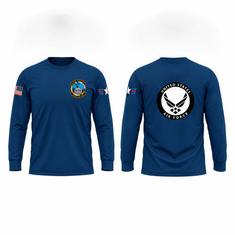 Long Sleeve Performance Shirt, Detachment 330, Air Force, Teamtime, Team time, sublimation, custom sports apparel, team uniforms, spirit wear, spiritwear, sports uniforms, custom shirts, team store, custom team store, fundraiser sports, apparel fundraiser