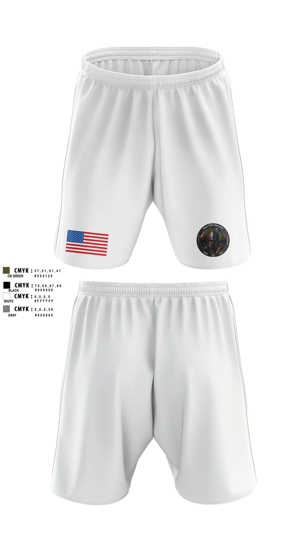 Athletic Shorts With Pockets, Major Theft Task Force, Police, Teamtime, Team time, sublimation, custom sports apparel, team uniforms, spirit wear, spiritwear, sports uniforms, custom shirts, team store, custom team store, fundraiser sports, apparel fundraiser