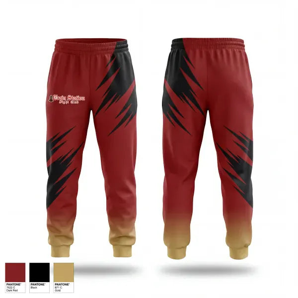 Sweatpants, Train Station Fight Club, Spirit Store, Teamtime, Team time, sublimation, custom sports apparel, team uniforms, spirit wear, spiritwear, sports uniforms, custom shirts, team store, custom team store, fundraiser sports, apparel fundraiser