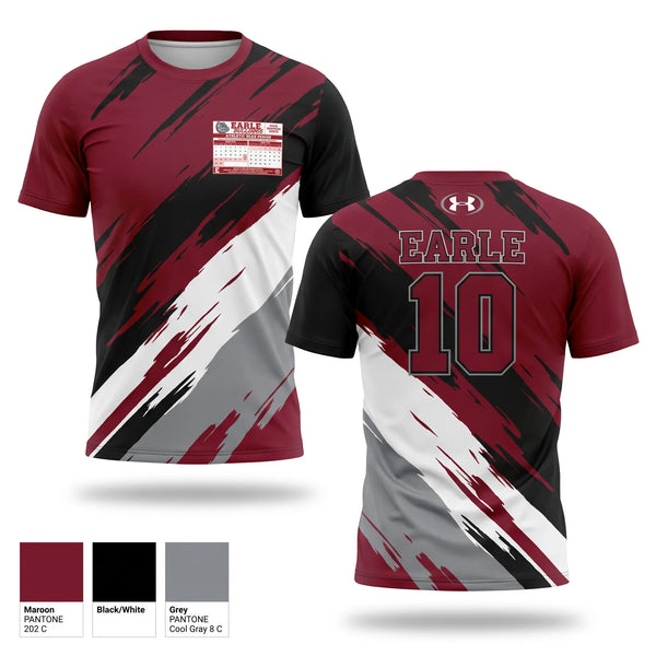 Short Sleeve Performance Shirt, EARLE BULLDOGS, Men's Basketball, Teamtime, Team time, sublimation, custom sports apparel, team uniforms, spirit wear, spiritwear, sports uniforms, custom shirts, team store, custom team store, fundraiser sports, apparel fundraiser