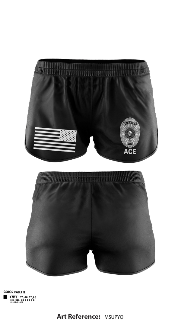 Ranger Panties, ACE, Police, Teamtime, Team time, sublimation, custom sports apparel, team uniforms, spirit wear, spiritwear, sports uniforms, custom shirts, team store, custom team store, fundraiser sports, apparel fundraiser