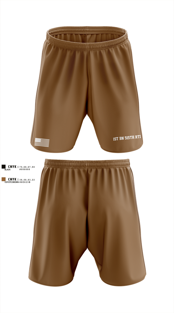 Athletic Shorts With Pockets, 1st BN 515th RTI, Army, Teamtime, Team time, sublimation, custom sports apparel, team uniforms, spirit wear, spiritwear, sports uniforms, custom shirts, team store, custom team store, fundraiser sports, apparel fundraiser