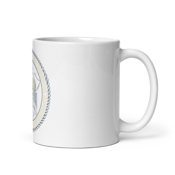 CAT 811 66266358 White Glossy Mug - Small