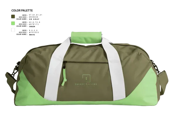 Duffle Bag, Savage cycling, Cycling, Teamtime, Team time, sublimation, custom sports apparel, team uniforms, spirit wear, spiritwear, sports uniforms, custom shirts, team store, custom team store, fundraiser sports, apparel fundraiser