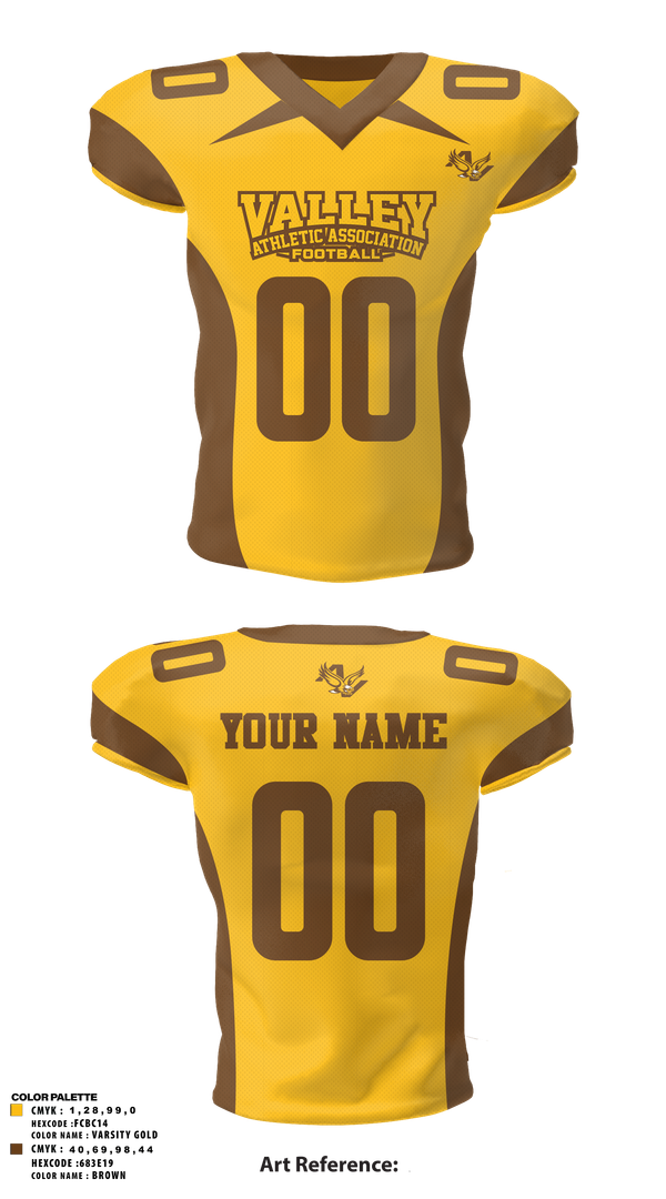 Football Jersey, Valley Athletic Association Football, , Teamtime, Team time, sublimation, custom sports apparel, team uniforms, spirit wear, spiritwear, sports uniforms, custom shirts, team store, custom team store, fundraiser sports, apparel fundraiser