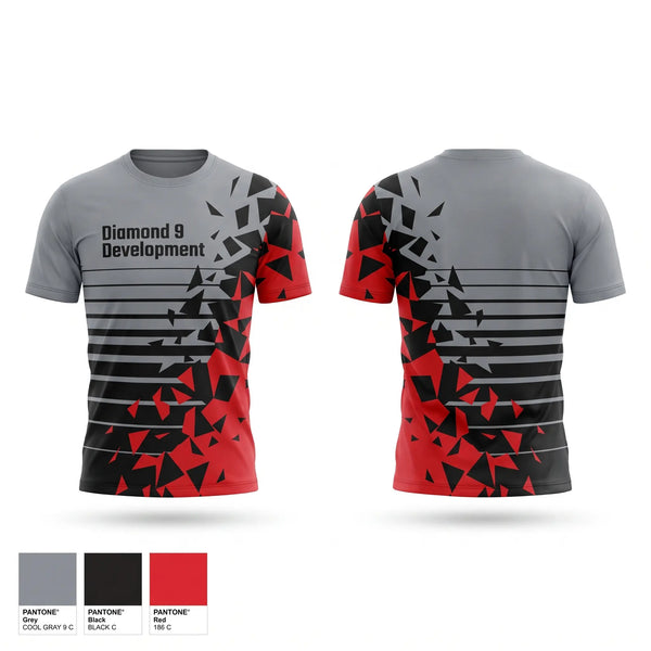 Short Sleeve Performance Shirt, Diamond 9 Development, Baseball, Teamtime, Team time, sublimation, custom sports apparel, team uniforms, spirit wear, spiritwear, sports uniforms, custom shirts, team store, custom team store, fundraiser sports, apparel fundraiser
