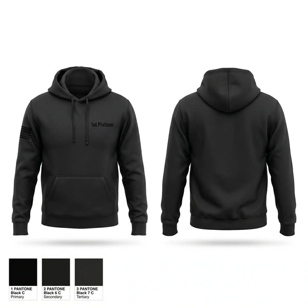 Hoodie, 1st Platoon, Police, Teamtime, Team time, sublimation, custom sports apparel, team uniforms, spirit wear, spiritwear, sports uniforms, custom shirts, team store, custom team store, fundraiser sports, apparel fundraiser