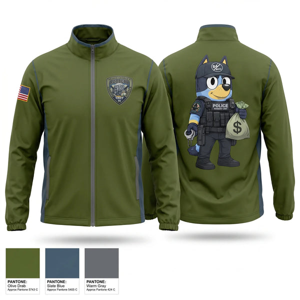 Windbreaker, Prince George's County Police Robbery Unit, Police, Teamtime, Team time, sublimation, custom sports apparel, team uniforms, spirit wear, spiritwear, sports uniforms, custom shirts, team store, custom team store, fundraiser sports, apparel fundraiser